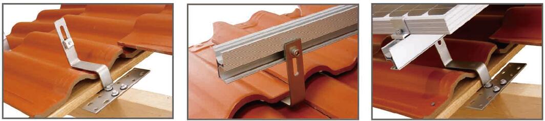 solar tiles roof mounting structure manufacturer