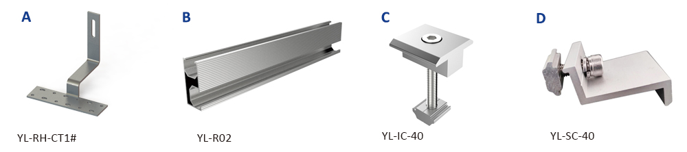 solar panel mounting kit for tile roof