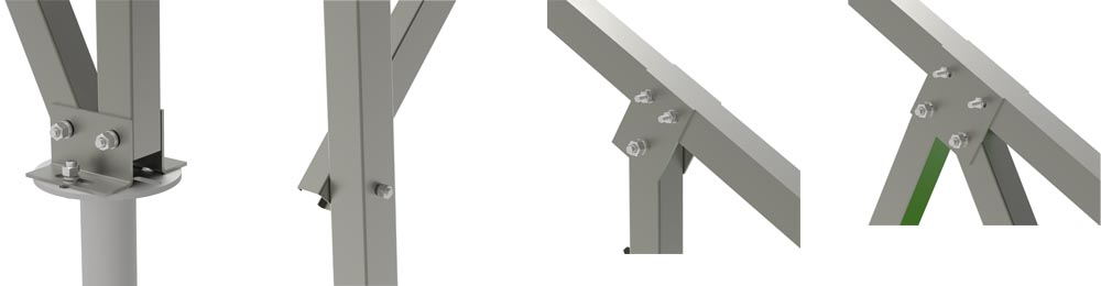 ground solar mounting brackets